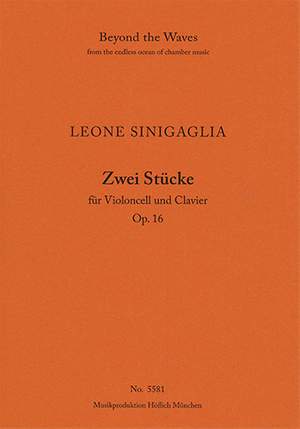 Sinigaglia, Leone: Two Pieces (Romanze and Humoreske) for violoncello and piano Op. 16