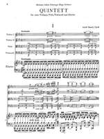 Busch, Adolf: Quintett für zwei Violinen, Viola, Violoncell und Klavier Op. 35 Product Image