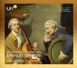 Siprutini: Cello Sonatas Op. VI & VII