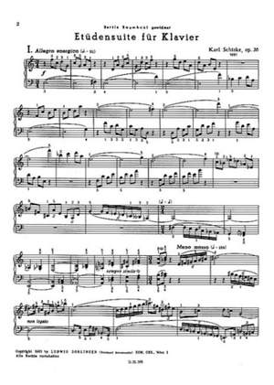 Schiske, K: Etüdensuite op. 36 Heft 4 op. 36