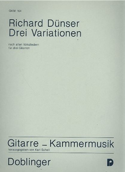 Duenser, R: Drei Variationen