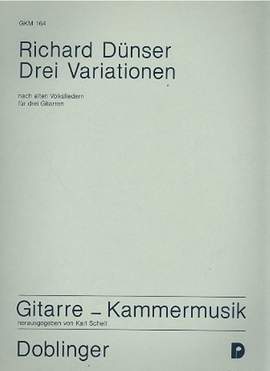 Duenser, R: Drei Variationen