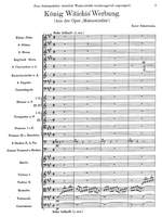 Franz Xaver Scharwenka: König Witchi's Werbung, Episode from the opera Mataswintha for orchestra Product Image