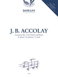 Jean-Baptiste Accolay: Concerto No. 1 for Violin and Piano