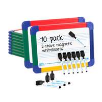 Chamberlain Music magnetic A4 dry-wipe whiteboard 2 staves - 12 pack