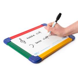 Chamberlain Music Magnetic A4 mini dry-wipe whiteboard