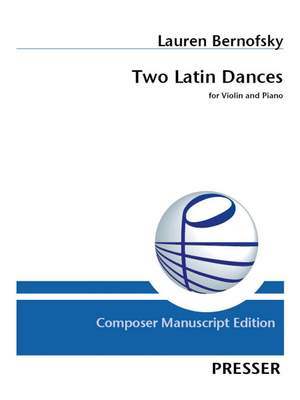 Bernofsky, L: Two Latin Dances