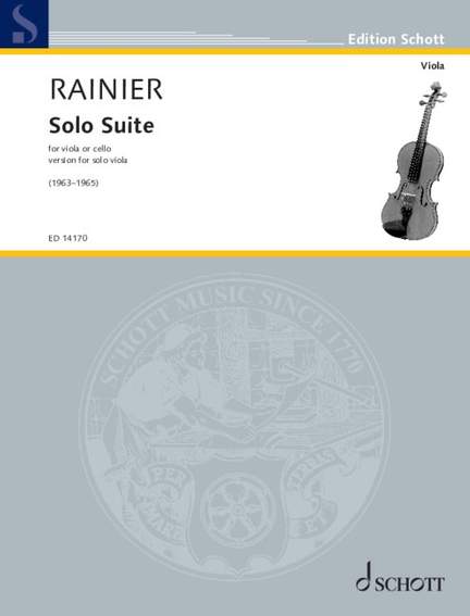 Rainier, P: Solo Suite