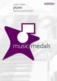 Music Medals Piano Options Practice Book