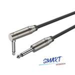 Roxtone Smart mono large jack to angled large jack cable – 3m Product Image