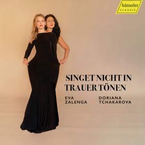 Schumann: Singet nicht in Trauertönen