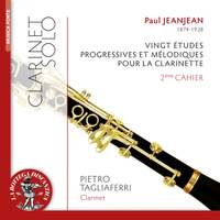 Jeanjean: Vingt études progressives et mélodiques pour la clarinette - 2e cahier