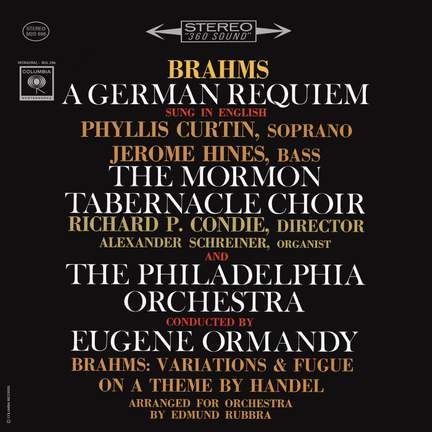 Brahms: A German Requiem