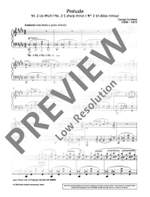 Gershwin, George: Prelude No. 2 C sharp minor Product Image
