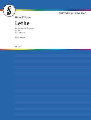 Pfitzner, Hans: Lethe op. 37