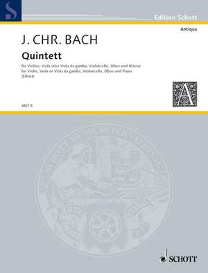Bach, Johann Christian: Quintet F major