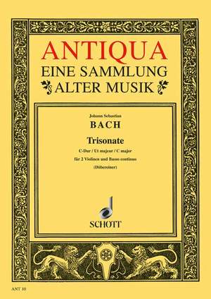 Bach, Johann Sebastian: Triosonata C Major BWV 1037
