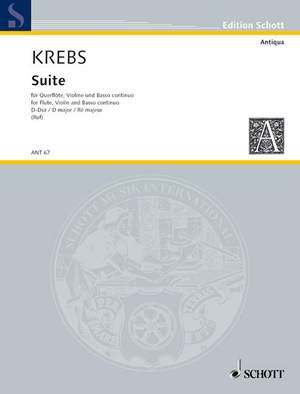 Krebs, Johann Ludwig: Suite D major