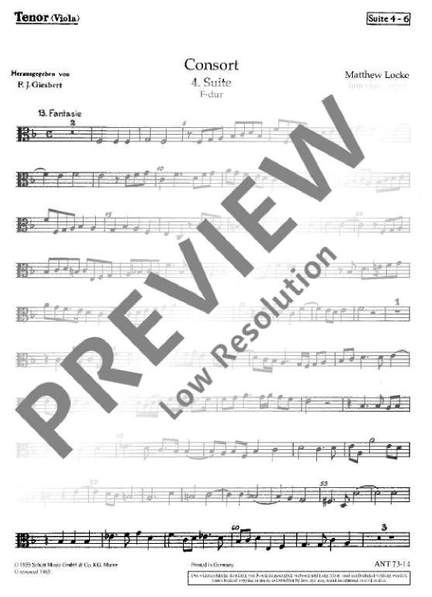Locke, Matthew: Consort