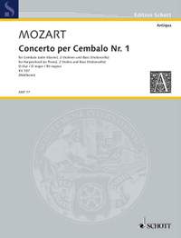 Mozart, Wolfgang Amadeus: Concerto I D Major KV 107
