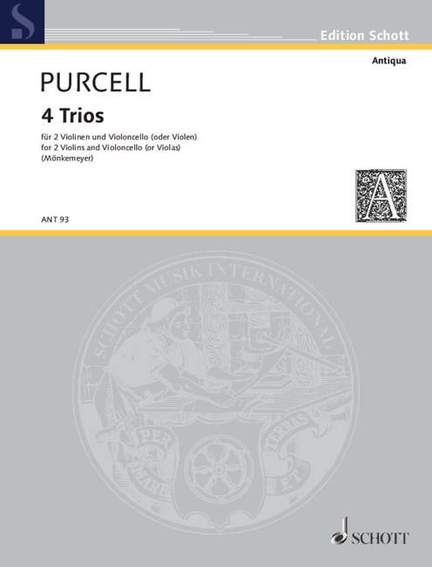 Purcell, Henry: Four Trios