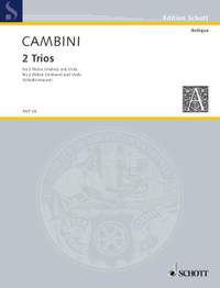Cambini, Giovanni Giuseppe: 2 Trios