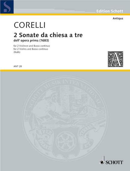 Corelli, Arcangelo: Due Sonate op. 1