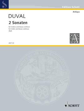 Duval, Francois: 2 Sonatas
