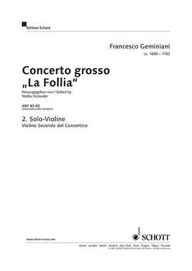 Geminiani, Francesco: Concerto grosso