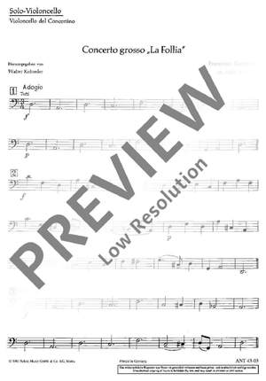 Geminiani, Francesco: Concerto grosso