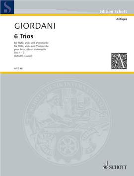 Giordani, Tommaso: 6 Trios op. 12