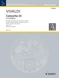 Vivaldi, Antonio Lucio: Concerto No. 3 D major op. 10/3 RV 428/PV 155