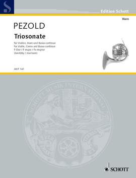 Pezold, Christian: Triosonata F major