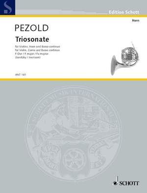 Pezold, Christian: Triosonata F major