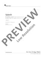 Huber, Klaus: Sabeth Product Image