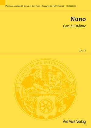 Nono, Luigi: Cori di Didone