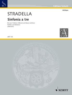 Stradella, Alessandro: Sinfonia a tre