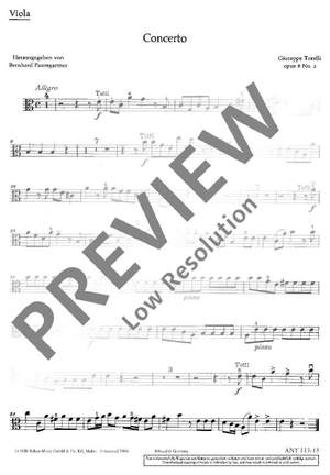 Torelli, G: Concerto op. 8/2