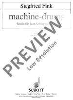 Fink, Siegfried: Machine-drums Product Image