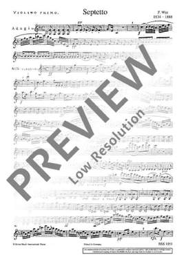 Witt, Friedrich: Septetto
