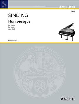 Sinding, Christian: Three Piano Pieces op. 88