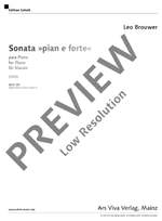 Brouwer, Leo: Sonata Product Image