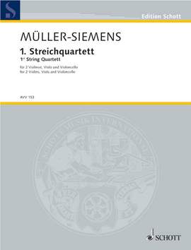 Mueller-Siemens, Detlev: 1st String Quartet