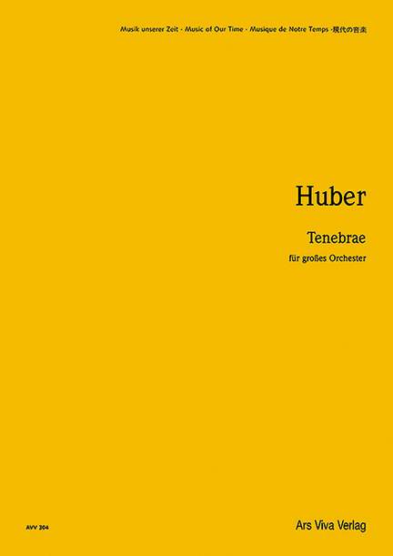 Huber, Klaus: Tenebrae