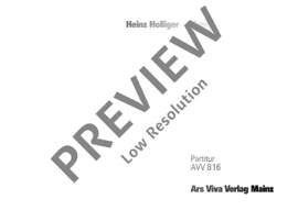 Holliger, Heinz: Kreis
