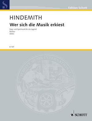 Hindemith, Paul: Wer sich die Musik erkiest