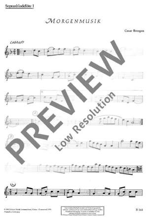 Bresgen, Cesar: Morning music