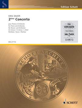 Sauer, Emil von: Piano Concerto C Minor