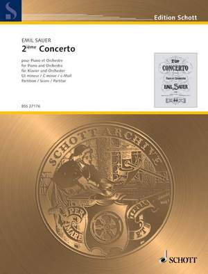 Sauer, Emil von: Piano Concerto C Minor