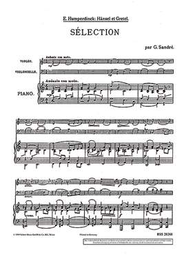 Humperdinck, Engelbert: Hansel and Gretel
